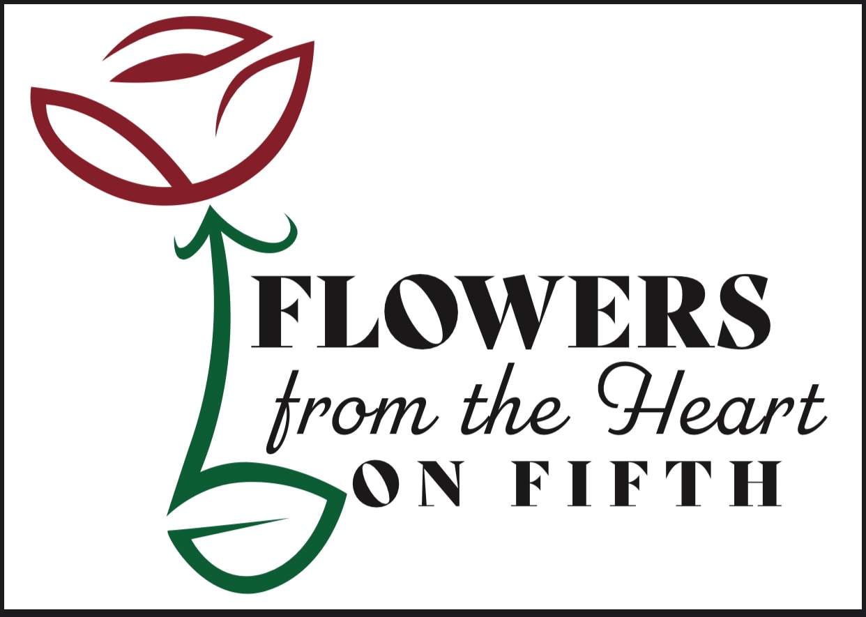 Flowers From The Heart On 5th - Logo